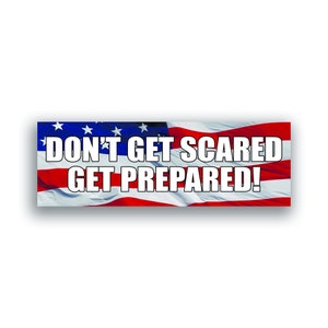 Preppers, USA Flag, Government Stickers / Waterproof Vinyl Decal. Fun ...