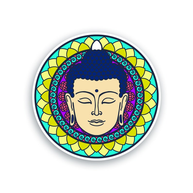 Buddha/ Sticker / Waterproof Vinyl Decal. Fun Stickers That Etsy