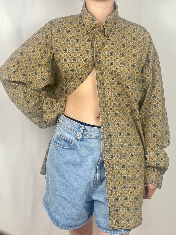 Vintage Bugle Boy long sleeve button down. Gem
