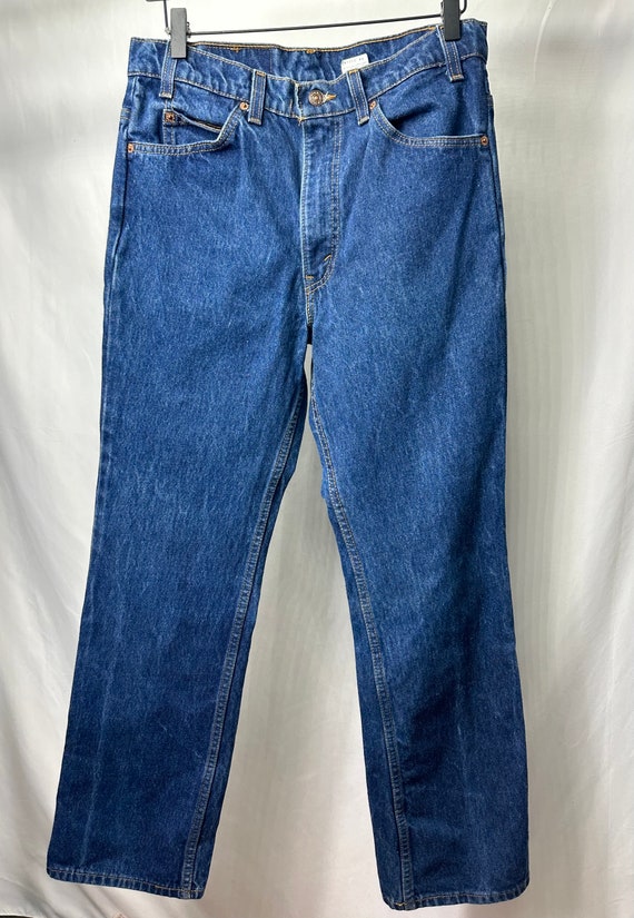 Vintage Orange Tage Levi’s 517