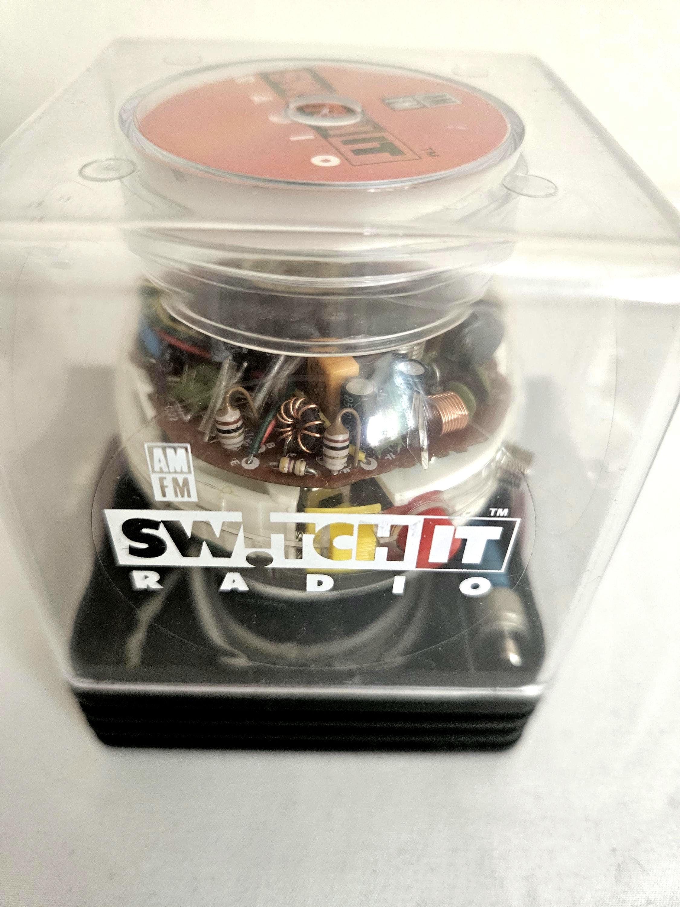 Switchit ラジオ Switch It! Portable Wearable Am/fm Radio 1989 Novelty Lights up