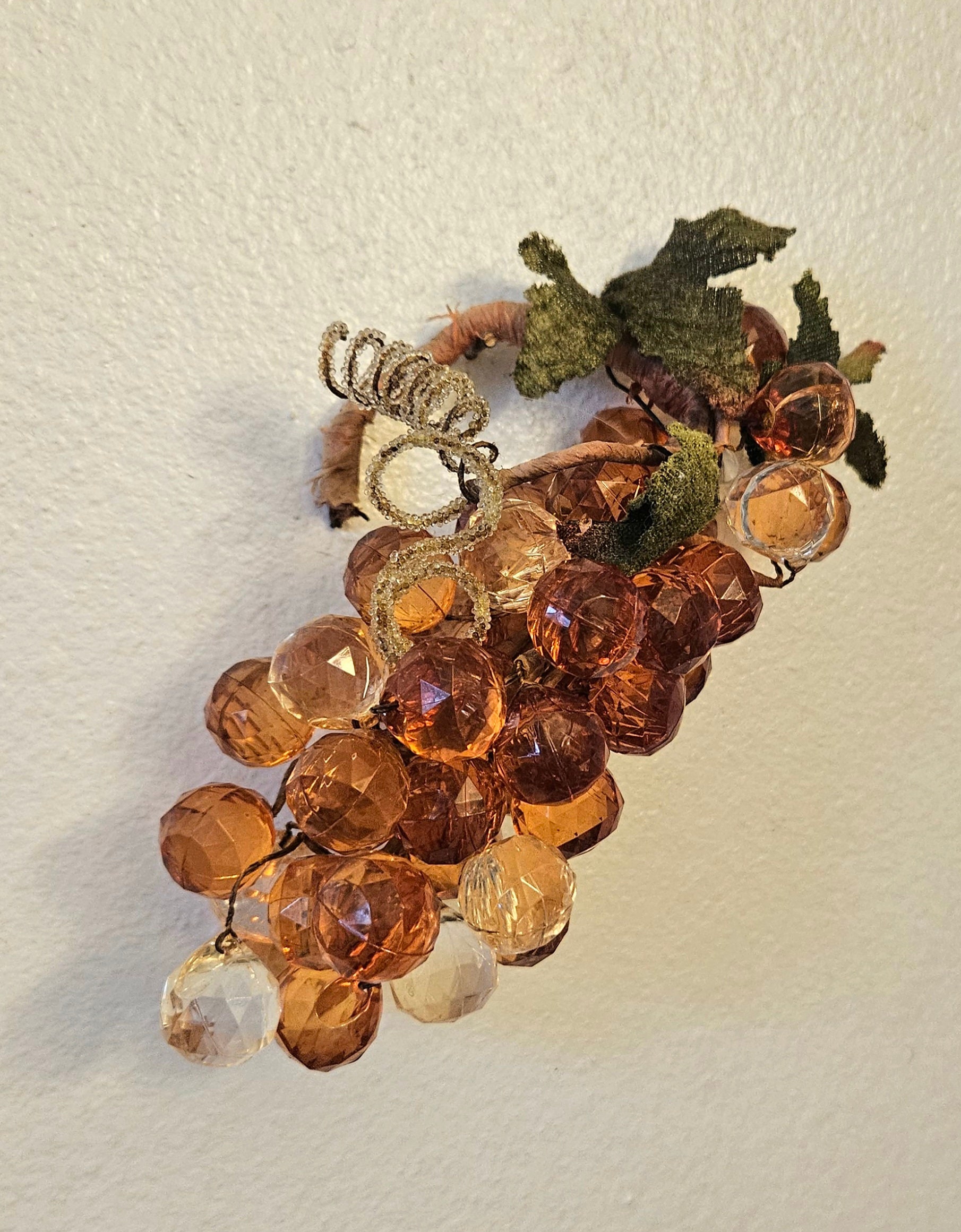 60s Lucite Grapes - Etsy