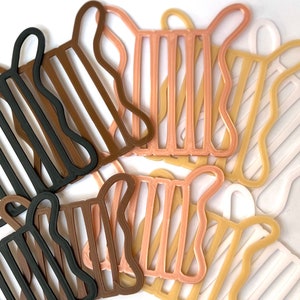 Bra Band Tightening Clip accessory - Set of 2 in Black. Secure & comfortable adjustment for a custom fit. By Laura Brashley.