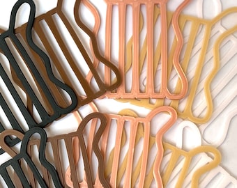 Bra Band Tightening Clip accessory - Set of 2 in Black. Secure & comfortable adjustment for a custom fit. By Laura Brashley.