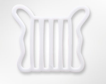 Bra Band Tightening Clip accessory - White in Small size - Secure & comfortable adjustment for a custom fit. By Laura Brashley