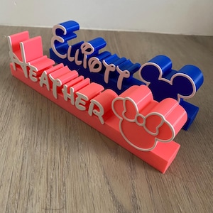 Mouse Inspired Name Plate