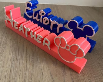 Mouse-Inspired Name Plate - Gift/Present for Desks/Rooms for Teachers/Admins