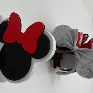 Minnie/Sun/Mickey Ear/hoofdbandhouder - gratis verzending - personalisatie beschikbaar - cadeau/gepersonaliseerd/cadeau/verjaardag/aanpasbaar/aangepast