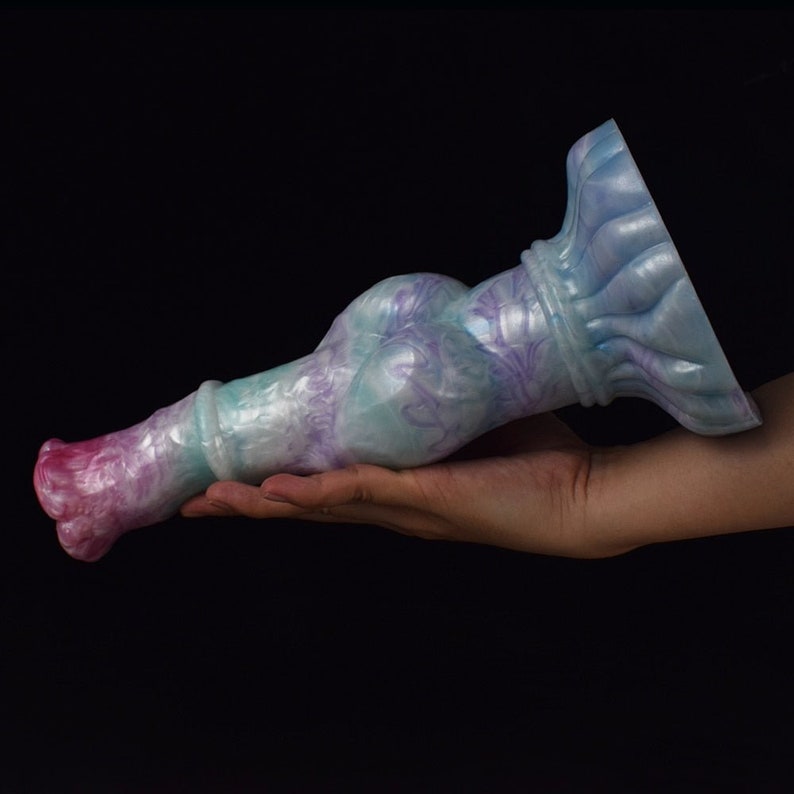 Alien Dildo x Knot Dildo Hybrid 10 Inch Monster Dildo 