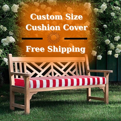 Outdoor Custom Cushion Coverspatio Cushions Replacement only Etsy UK