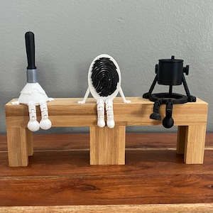 CSI Fingerprint Brush and Magnifier Buddy 3D Latent Print Crime Scene Law Enforcement Forensics LPE Latent Prints