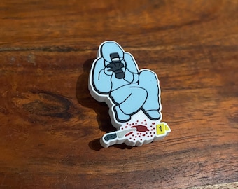 Crime Scene Shoe Charm Covered Overall Forensics