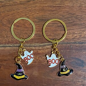 Bad Witch Good Witch Halloween Keychain Spooky Keychain Gift