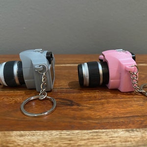 Camera Keychain Flash Sound Camera Wristlet Keychain Crime Scene Photography image 5