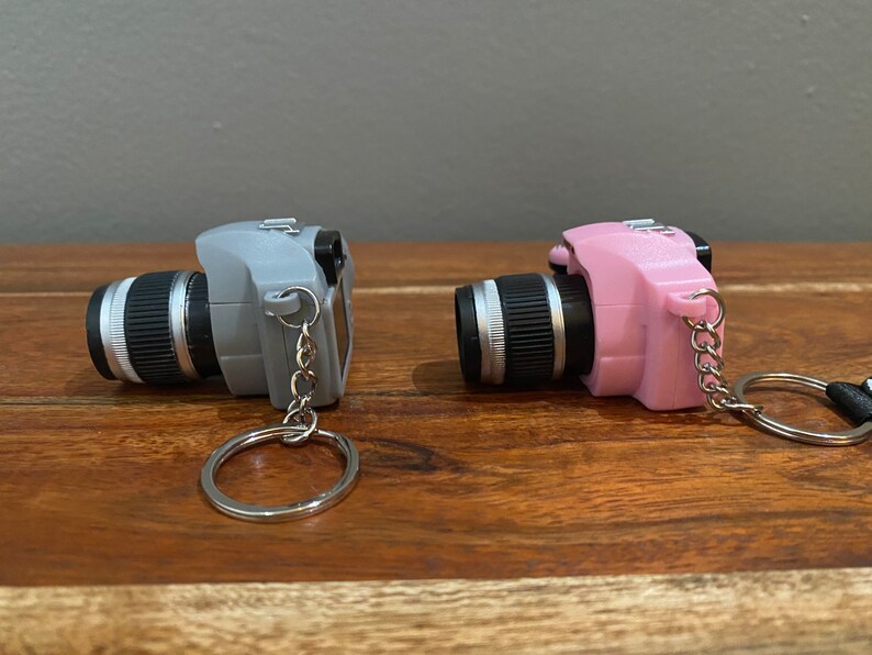 Camera Keychain Flash Sound Camera Wristlet Keychain Crime Scene Photography image 5