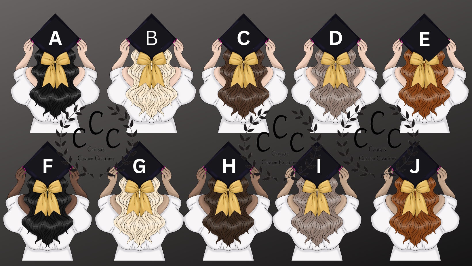 Csi Graduation Cap Personalized Crime Scene Girl Graduation Cap Stickers Magnets Forensics ...