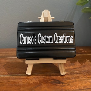 Briefcase Business Card Holder Unique Gift Business Card Case