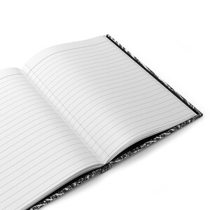 Fingerprint Pattern Hardcover Journal | Matte Notebook, Forensics Style image 5