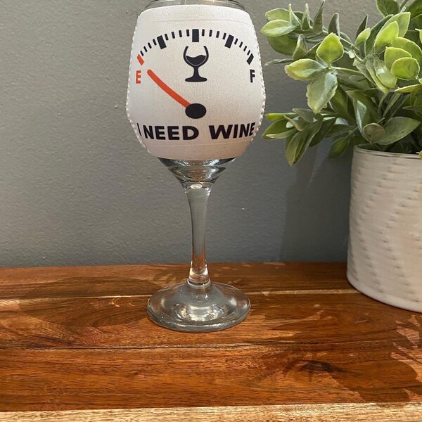 Wine Glass Koozies Etsy