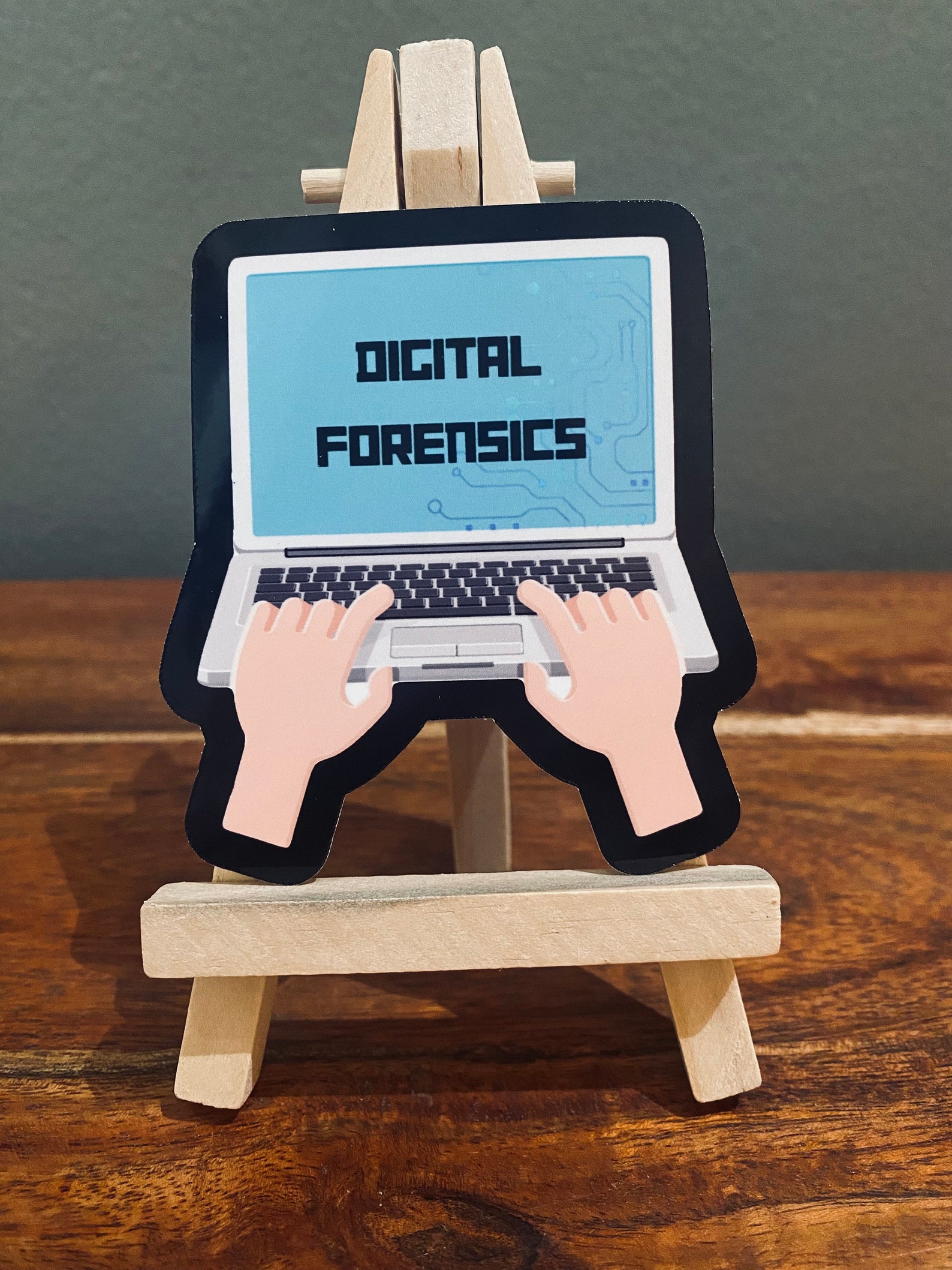 Digital Forensics Crime Scene Forensic Science Sticker Magnet Gift - Etsy