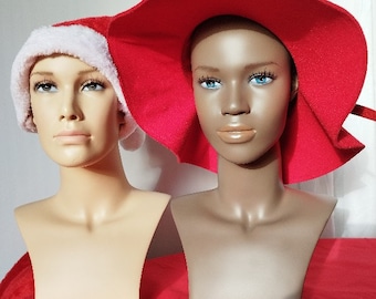 Lot de 2 Têtes mannequins femme Naémie et Noémie