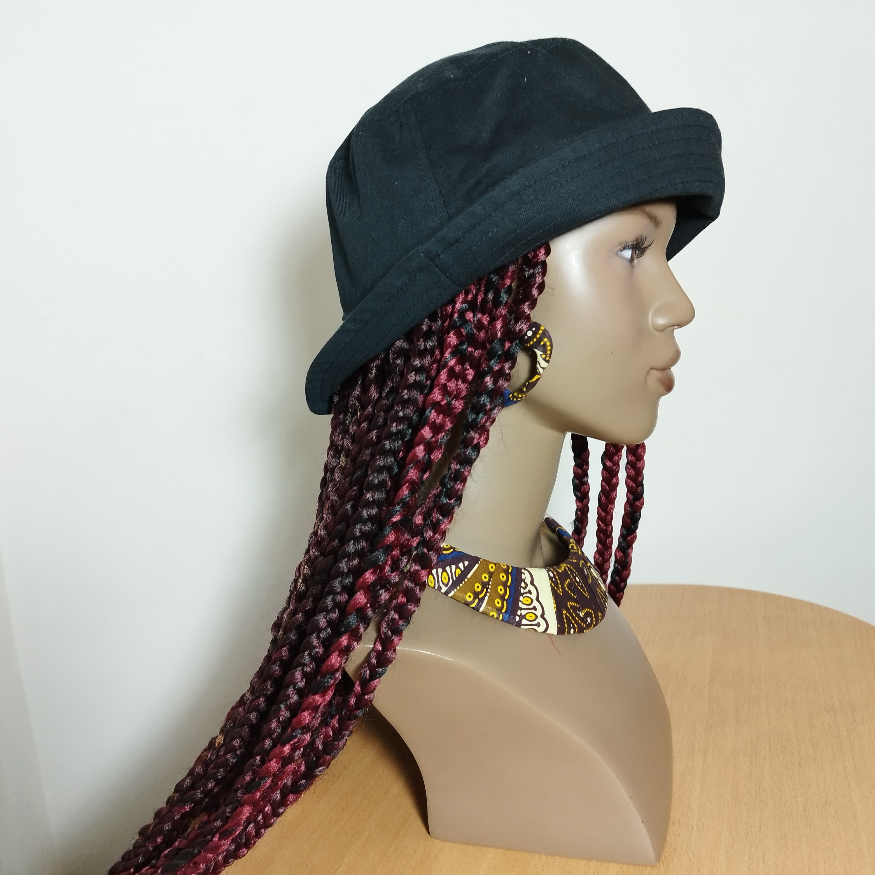 Bonnet de perruque à double dentelle pour perruques exécutives, bonnet de  perruque réglable commandé, casquette breton