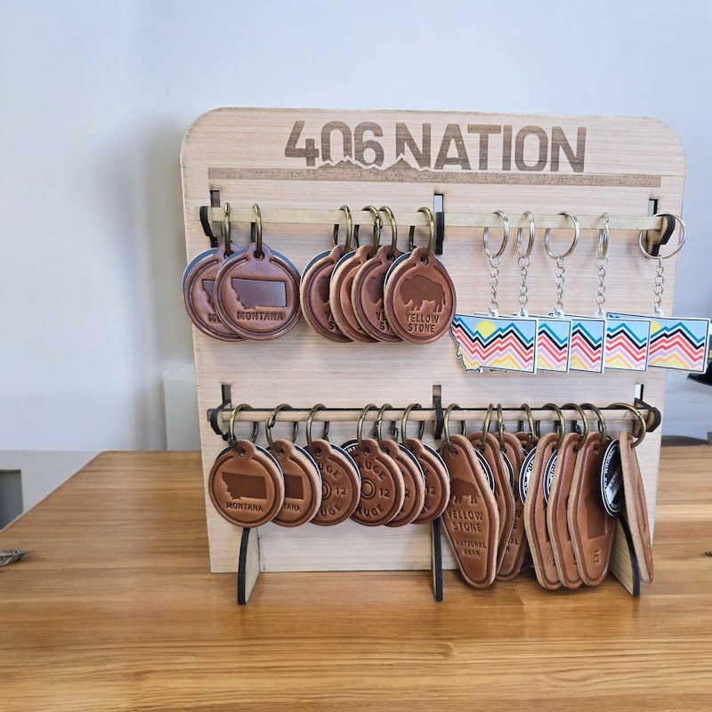 Keychain Display Case - Etsy