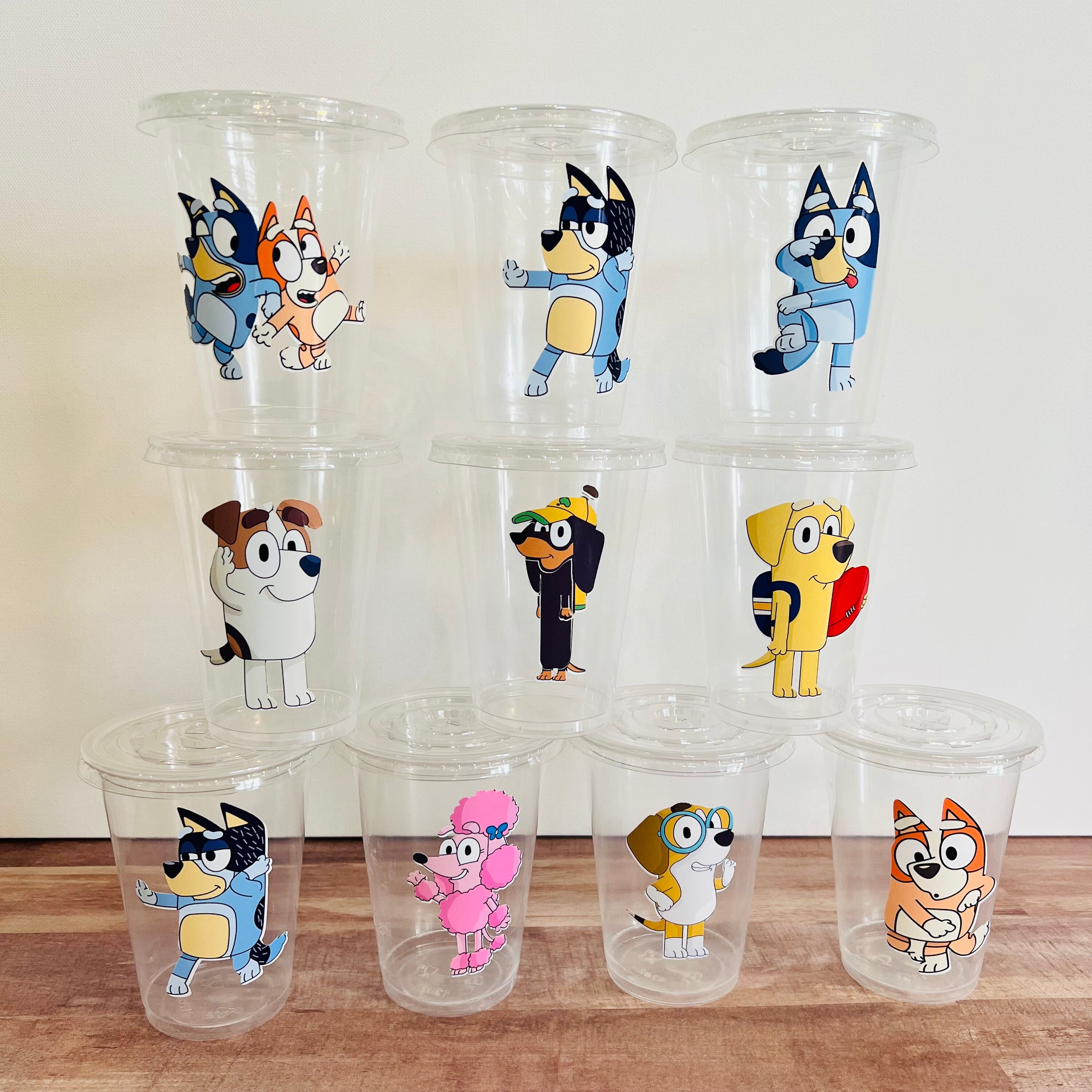 Bluey Birthday Cups Bluey Party Cups Bluey Birthday Etsy UK