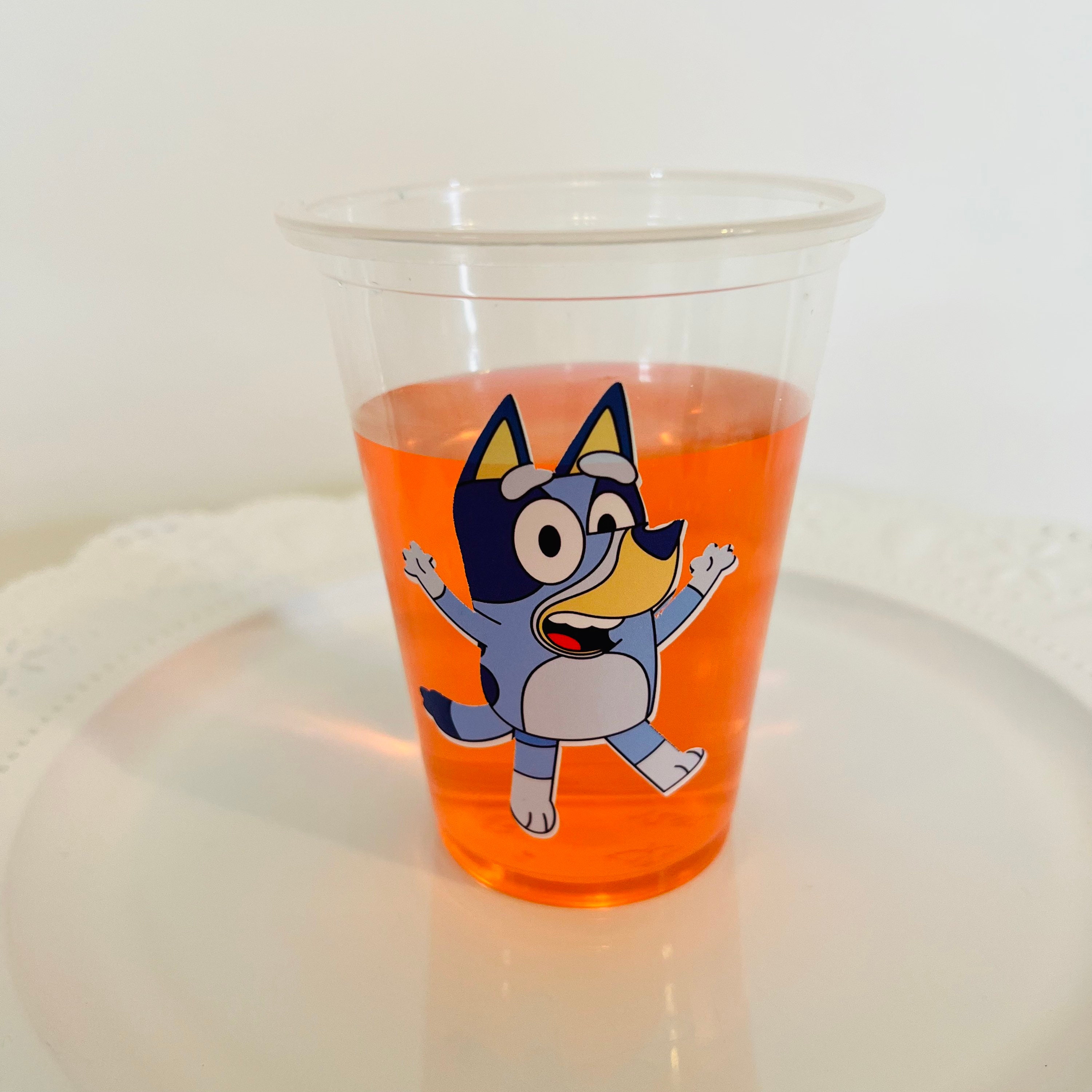 Bluey Birthday Cups, Bluey Party Cups, Bluey Birthday Supplies, Bluey Theme  Party, Bluey Party Favors, Disposable Kids Cups, Kids Party Cups 