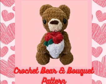 Crochet valentine’s bear