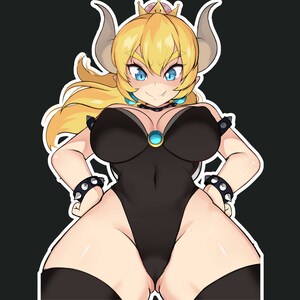 Sexy Naked Bowsette