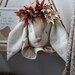 Linen Rabbit Head, Rabbit Mount, Bunny Faux Taxidermy, Linen Animal ...