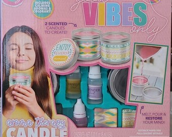 Soywax scented candle making aromatherapy craft kit