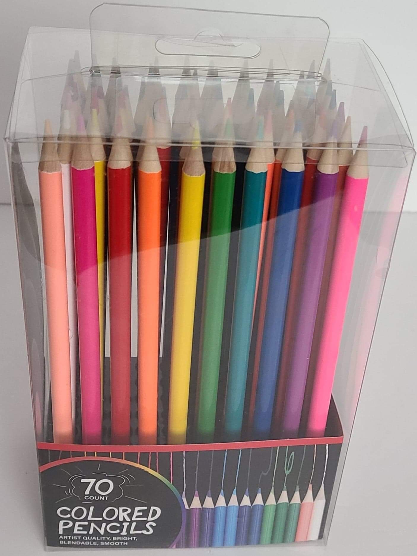 colored pencils 70-count, Five Below