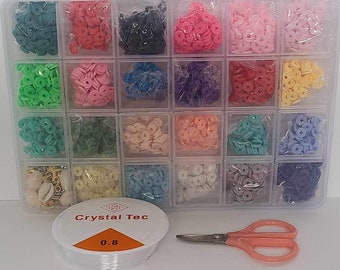 DIY jewelry making spacer beads craft kit charm accessory tool set