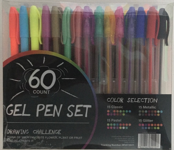 Gel pen set 60ct