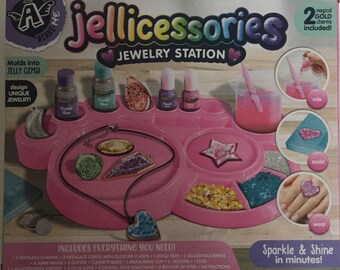 Jewelry making craft kit DIY design art set jewelry station