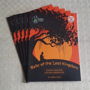 Relic of the Lost Kingdom D&D 5e Level 1 One-Shot Adventure (Physical and Digital PDF)