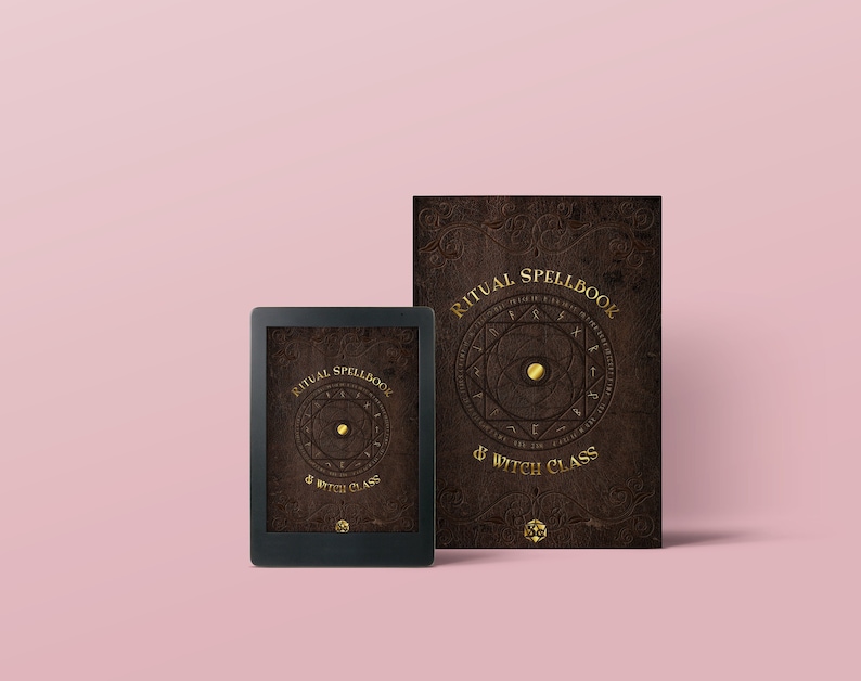The Ritual Spellbook & Witch Class Digital PDF - Etsy