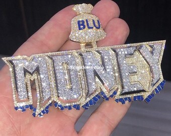 Custom Pendant Iced Out - Etsy Australia