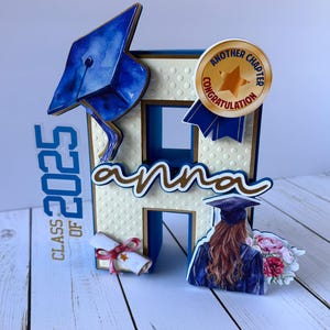 Graduation 3D Letter: Class of 2025 Centerpiece