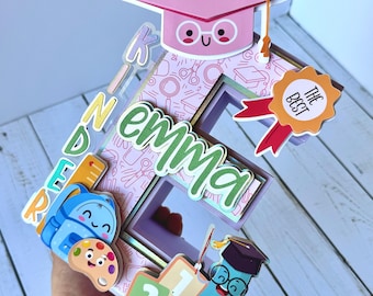 Pre-K Graduation 3D Letter: Kinder or Pre-K