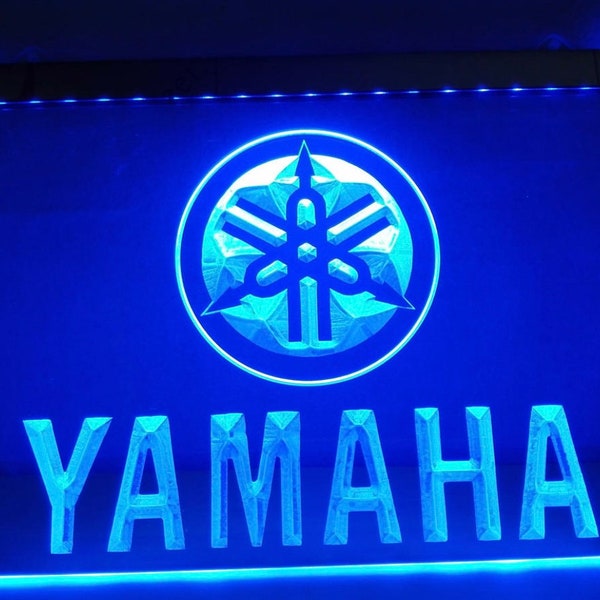 YAMAHA Led Light Panel Gift neon sign 30x20cm or 40x30cm, 8 colors available, lamp, signs, gift, Christmas gift, Christmas.