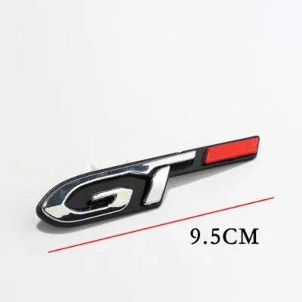 Badge/Logo Peugeot GT Rouge LED Pour 206, 207, 208, 307, 308 - Neuf D'origine