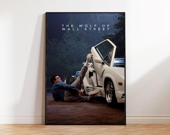 The Wolf of Wall Street Poster - Etsy