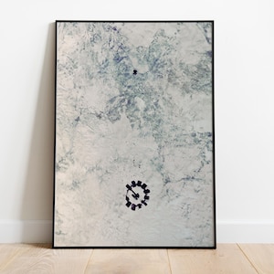 Interstellar Minimalist Poster | Christopher Nolan | Interstellar Gift | Space Art | No Time For Caution
