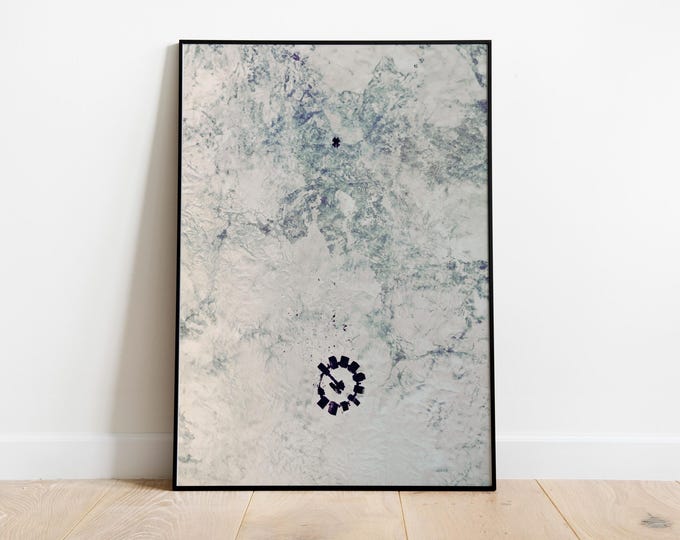 Interstellar Minimalist Poster | Christopher Nolan | Interstellar Gift | Space Art | No Time For Caution