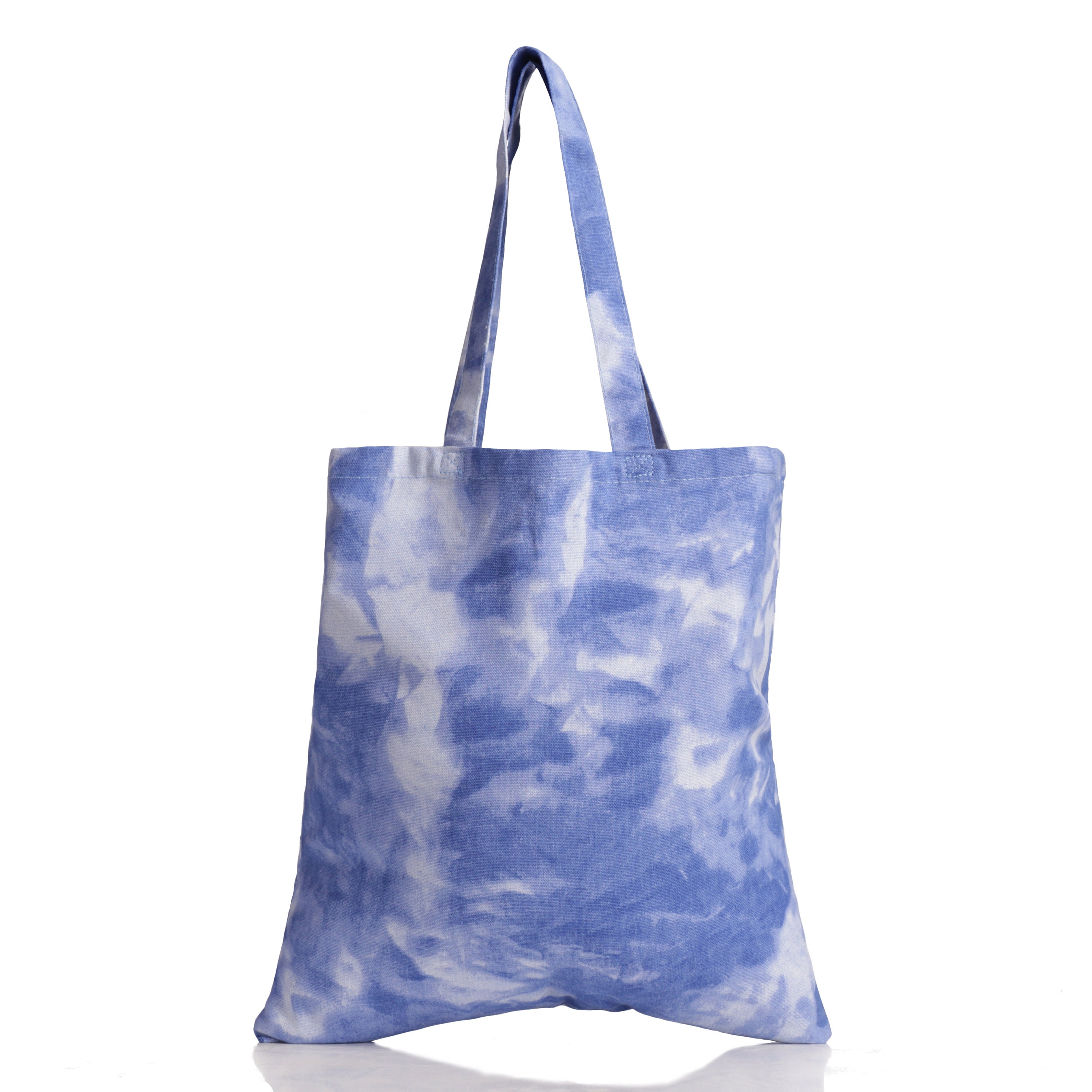 White Scarf and Plain Tote Bag | Things Items to Tie Dye | Party Supply DIY  | Women Cotton Neckerchief & Long Handle Bags | Perfect for Kids Ladies