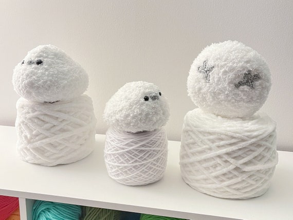 Fluffy Chonky Bird ⟡ Amigurumi | Cute Handmade Crochet Stuffed 
