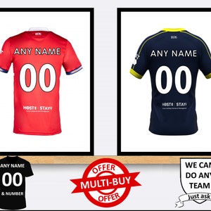 &quot;Personalisiertes Mittelsheim Football Shirt Druck Wand Kunst Poster Benutzerdefinierte Wohnkultur Geschenkidee Jeder Name Anzahl Drucke.&quot;